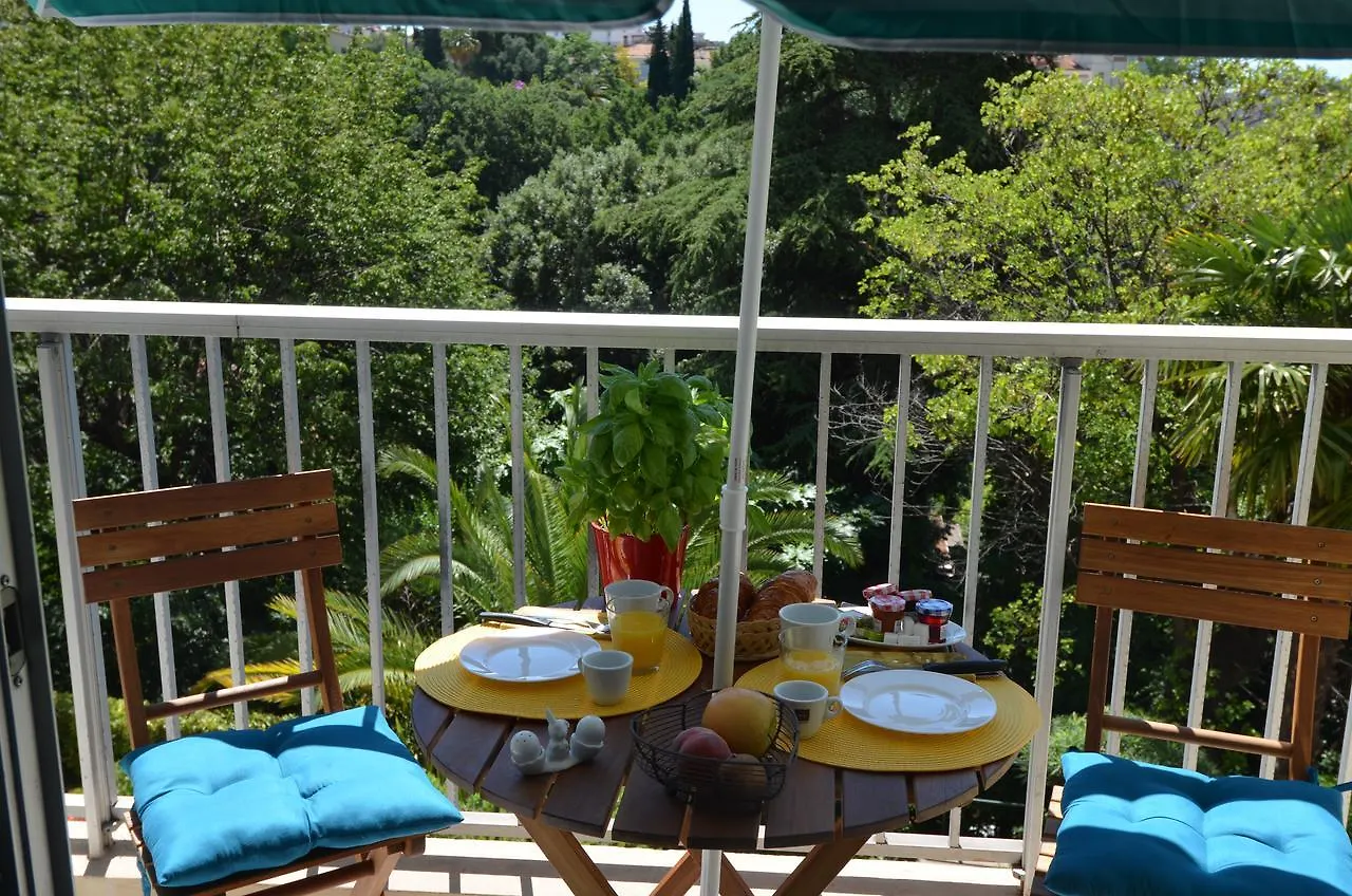 Grand Studio 35M² 4 Personnes Avec Balcon Quartier Valrose 니스 0*,